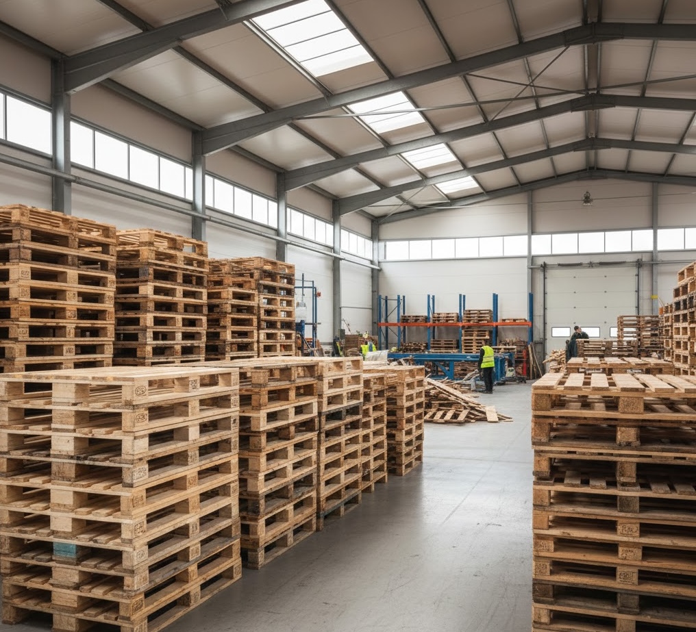 Various pallet sizes available at Nashville Pallets